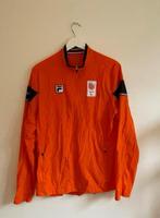 TeamNL  trainingspak Parijs- Fila Maat L, Maat 52/54 (L), Oranje, Ophalen of Verzenden, Zo goed als nieuw