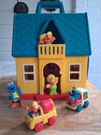 Vintage  - Groot Sesamstraathuis  - Sesamstraat huis  - Tyco, Ophalen of Verzenden