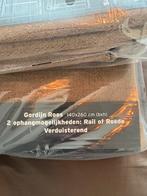 Gordijn roos kwantum, Ophalen, 100 tot 150 cm, Bruin, 200 cm of meer