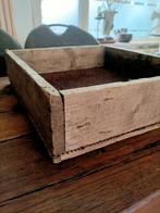 Oude zeef met stevige bodem en houtwerk brocante, Ophalen of Verzenden