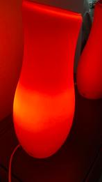 Glazen vintage ikea mylonit lampen 2x, Huis en Inrichting, Lampen | Tafellampen, Ophalen of Verzenden, Zo goed als nieuw, Minder dan 50 cm