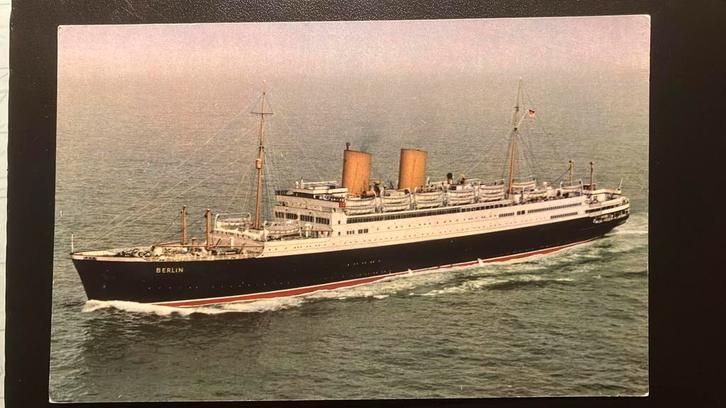 BERLIN  ex Gripsholm / Zweden (1924-1954), Verzamelen, Scheepvaart, Ophalen of Verzenden