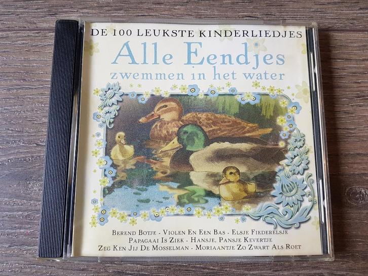 Cd : Alle eendjes zwemmen in het water, Cd's en Dvd's, Cd's | Kinderen en Jeugd, Zo goed als nieuw, Muziek, Tot 2 jaar, 3 tot 5 jaar
