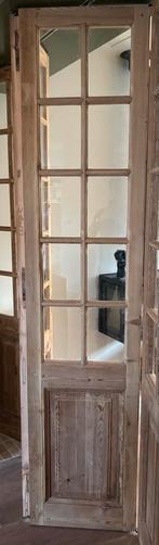 Oude en suite deur, 53x240cm, in goede staat, Doe-het-zelf en Verbouw, Deuren en Horren, Ophalen, Gebruikt, Minder dan 80 cm, 215 cm of meer