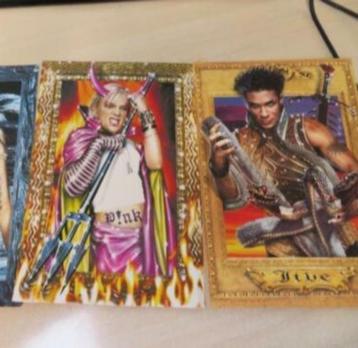 ansichtkaarten Hitkrant Jive, Pink, Kim Lian, Maud,Boris enz beschikbaar voor biedingen