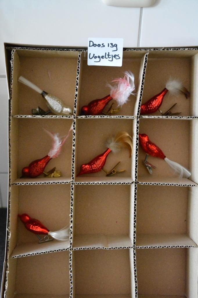 Vogeltjes, doos 139, Diversen, Kerst, Gebruikt, Ophalen of Verzenden