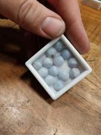 24 blauwe agaat cabochons, Ophalen of Verzenden
