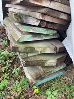 Iroko mahonie en notenhout schaaldelen plus 350cm