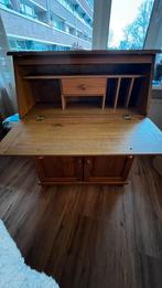 MASSIEF GRENEN DRESSOIR/SECRETAIRE, Ophalen, Zo goed als nieuw