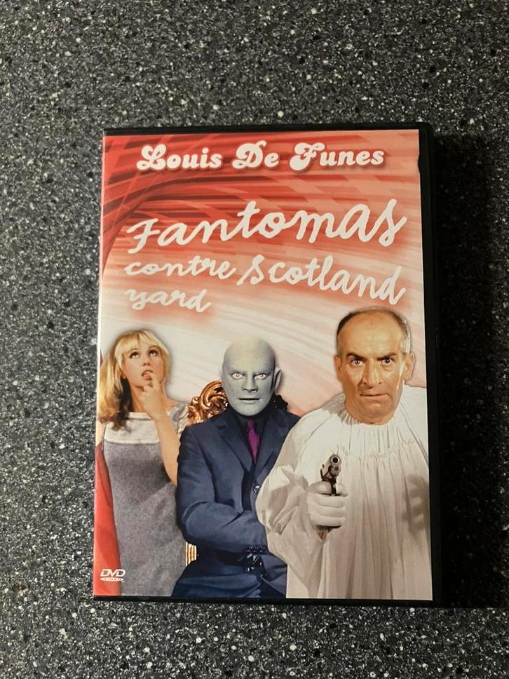 Fantômas contre Scotland Yard (1967) Louis de Funès, Cd's en Dvd's, Dvd's | Klassiekers, Komedie, 1960 tot 1980, Alle leeftijden