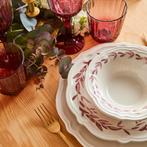 Complete serviesset zeer elegant voor feestdagen 6 persoons, Ophalen of Verzenden, Zo goed als nieuw, Bord(en), Overige stijlen