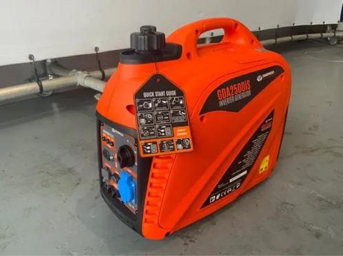 2024 Daewoo GDA2500iS Stroomgenerator, Doe-het-zelf en Verbouw, Aggregaten, Nieuw, Benzine, Ophalen