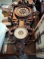 klok met barometer, Antiek en Kunst, Ophalen
