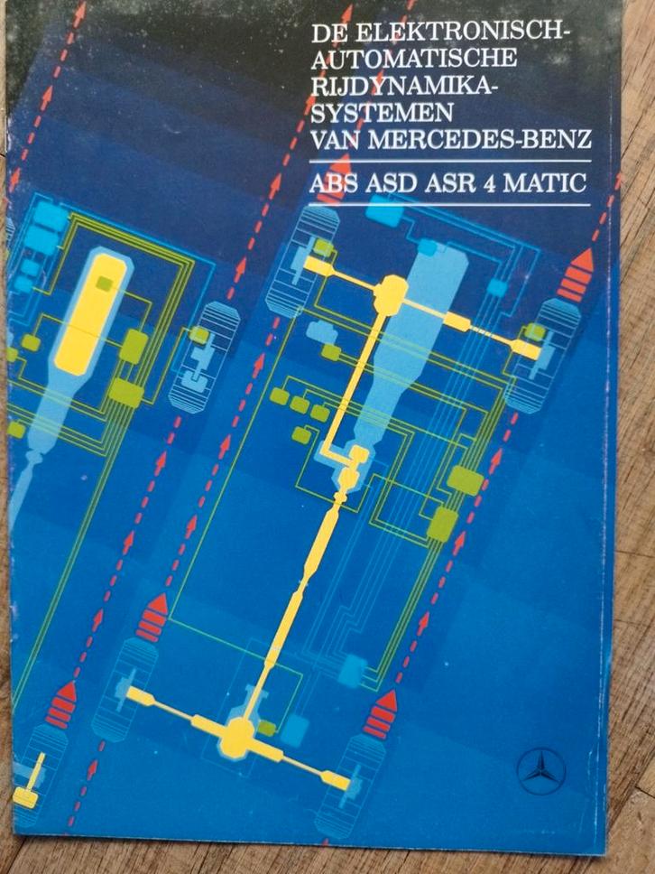 Mercedes-Benz RijDynamica Systemen - 1990, Boeken, Auto's | Folders en Tijdschriften, Ophalen of Verzenden