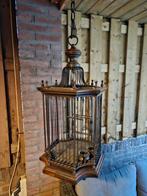 Vogelkooi hout metaal, Ophalen, Gebruikt, Hout, Vogelkooi