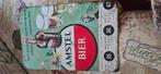 Metalen reclamebord Van Amstel bier, Verzenden, Zo goed als nieuw, Reclamebord, Plaat of Schild, Amstel