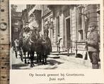 Den Haag 1918; Lange Voorhout, op bezoek geweest bij kon.-mo, Verzenden, Voor 1940, Gebruikt, Overige onderwerpen