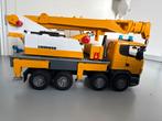Bruder Scania Liebherr Kraanwagen, Ophalen of Verzenden, Gebruikt, Jongen