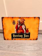 Vintage reclamebord – Hertog Jan (20 x 30 cm), Ophalen of Verzenden, Nieuw, Reclamebord