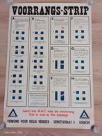 Oude Verkeersveiligheid Poster, Verzamelen, Posters, Rechthoekig Staand, Ophalen of Verzenden, Zo goed als nieuw, A1 t/m A3