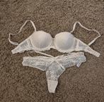 Wit lingerie setje - BH 75C, slip 38 - Nieuw!, Kleding | Dames, Ondergoed en Lingerie, Ophalen of Verzenden