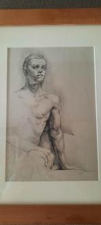 mooie tekening van Stephanie Lalor in lijst en gesigneerd, Ophalen of Verzenden