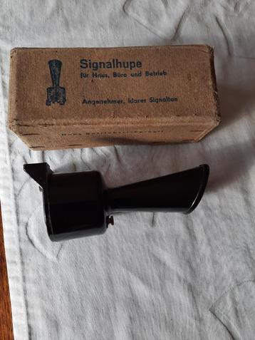 Signalhupe Vintage Hupe Hu 50 beschikbaar voor biedingen
