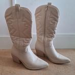 Off-white cowboylaarzen maat 38, Hoge laarzen, Wit, Ophalen of Verzenden, Onbekend
