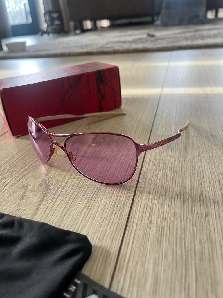 Oakley Warden Zonnebril - Zeldzaam rare Vintage Pink Camo, Zonnebril, Ophalen of Verzenden, Zo goed als nieuw, Oakley