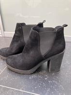 Zwarte enkel laarsjes maat 42, Ophalen of Verzenden, Zo goed als nieuw, Zwart