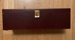 Luxe wijnkist, Huis en Inrichting, Ophalen of Verzenden, Zo goed als nieuw, Minder dan 50 cm