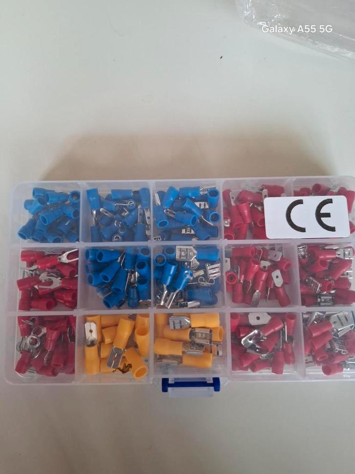 280-delige Elektrische Connectorset - Nieuw, Doe-het-zelf en Verbouw, Elektra en Kabels, Nieuw, Overige typen, Ophalen of Verzenden