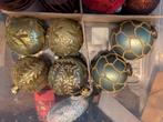 Mooie kerstballen groen, Diversen, Kerst, Ophalen, Zo goed als nieuw