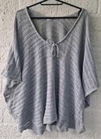 Grijs Vest met Glinsters van Beatrice  Maat L, Kleding | Dames, Ophalen of Verzenden, Grijs