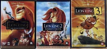 The Lion King – 1,2 en 3 (DVD NL gesproken/ondertiteld) beschikbaar voor biedingen