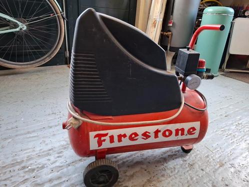 Firestone Compressor 24 Liter, Doe-het-zelf en Verbouw, Compressors, Gebruikt, 6 tot 10 bar, Minder dan 25 liter, Minder dan 200 liter/min