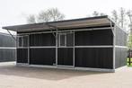 Mobiele verhuurstal | Compleet gemonteerd | Direct te huur, Weidegang, 2 of 3 paarden of pony's