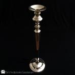 Hoge kandelaar zilvertin, Antiek en Kunst, Antiek | Kandelaars, Ophalen of Verzenden, Overige materialen