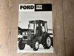 Ford 1700 1900 tractor folder trekker, Boeken, Ophalen of Verzenden, Gelezen