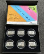 Zilverbaren '900 jaar Utrecht Collectie' in cassette, Postzegels en Munten, Edelmetalen en Baren, Ophalen of Verzenden, Zilver