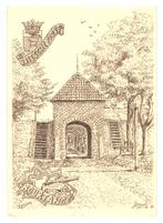 987523 Bourtange 81 Gr Gelopen met mooie zegel Pakketpost