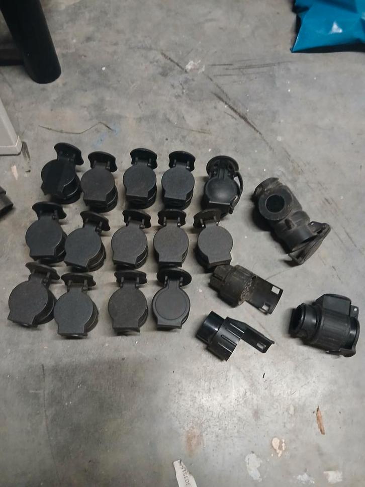 Verloopstekkers Auto/Aanhanger 7 naar 13 polig, Auto diversen, Aanhangwagen-onderdelen, Gebruikt, Ophalen