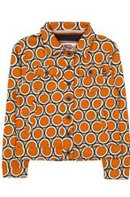 4 Funky Flavours Vest Oranje Patroon Maat 140, Kinderen en Baby's, Jongen of Meisje, Trui of Vest, Ophalen of Verzenden, Zo goed als nieuw