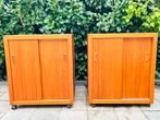 Teak kasten set deens design, Ophalen of Verzenden, Gebruikt