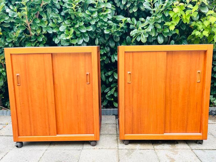 Teak kasten set deens design, Huis en Inrichting, Kasten | Overige, Gebruikt, Ophalen of Verzenden