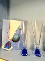 Piramideglazen Star Trek blauw Cristal d'Arques Boutique, Verzamelen, Glas en Borrelglaasjes, Nieuw, Overige typen, Ophalen of Verzenden