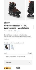 Oxello kinderschaatsen verstelbaar 35/38 zga nieuw, Ophalen of Verzenden, Zo goed als nieuw, IJshockeyschaatsen, Overige merken
