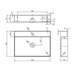 Nieuw!! Maido badkamer waskom - gun metal, Ophalen of Verzenden, Nieuw, Wastafel