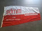 Sdmm detroit diesel gm Maassluis  vlag, Ophalen of Verzenden, Zo goed als nieuw, Reclamebord