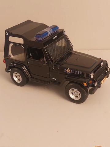 Politie Jeep Wrangler Mobiele Eenheid beschikbaar voor biedingen